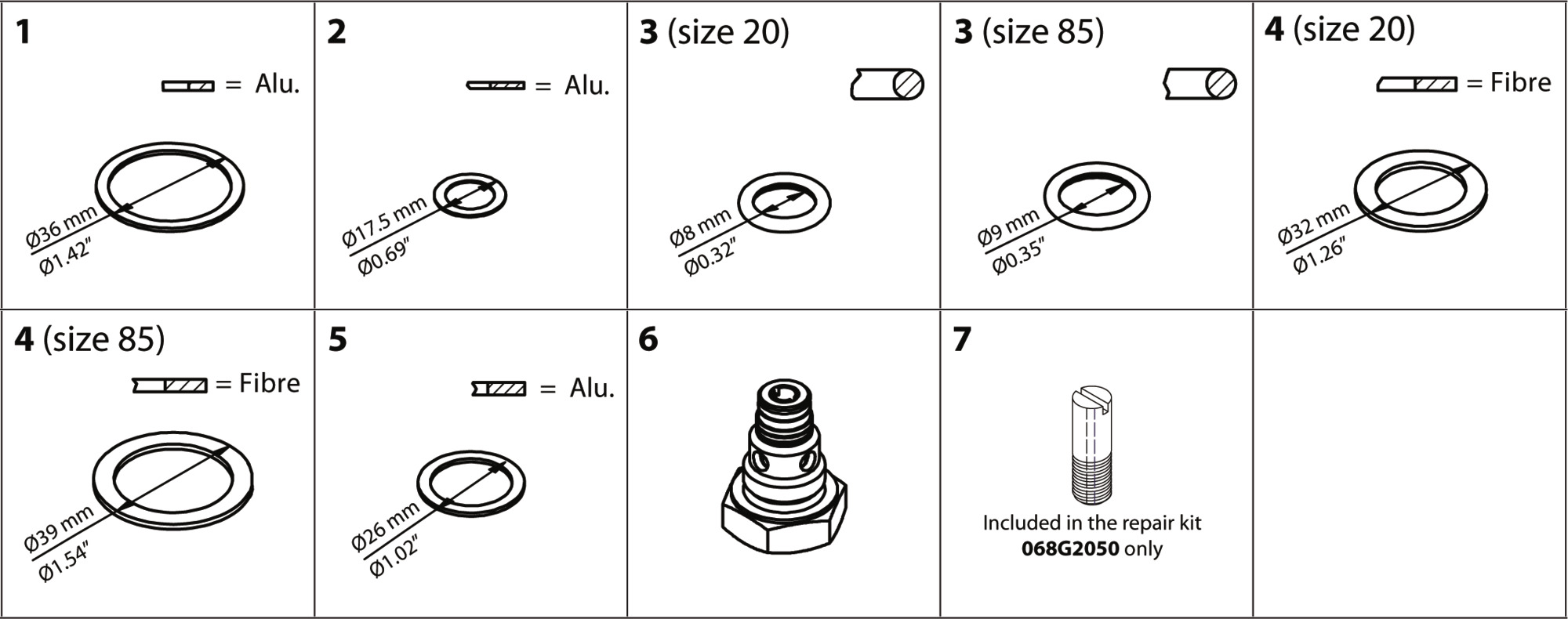 ORIFICE TEA/TEAT/TEVA 85-33